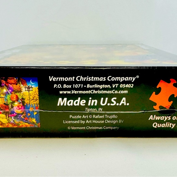 The Witching Hour 100 Piece Puzzle by Artist Rafael Trujillo Halloween Sealed - Picture 4 of 6